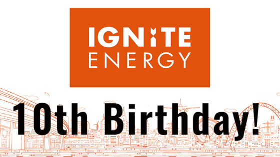 Ignite Energy is 10 years old image