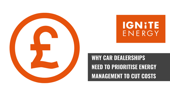 Energy management services for car dealerships