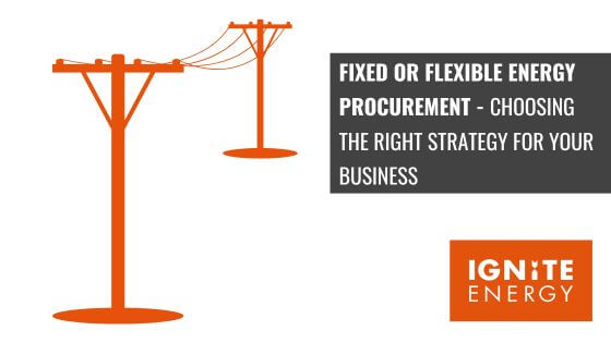 Choosing between fixed or flexible energy procurement