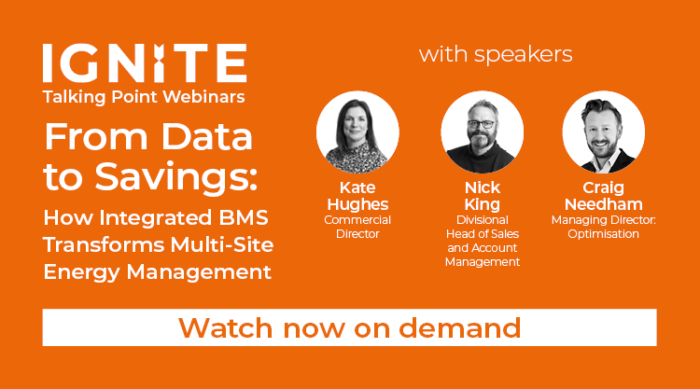 Ignite webinar: From data to savings